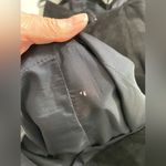 Pia Rucci Vintage Little Black Suede Leather Dress Sz S/M 12 Criss Cross Straps Photo 5