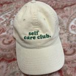 Self Care Club Hat White Photo 0