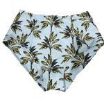 Show Me Your Mumu Mermaid Baby Blue Hi Rise Bikini Bottoms Women's Size X-Large Photo 5