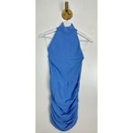 House Of CB  Anura Open Back Halter Minidress in Dutch Canal Size Medium Photo 5