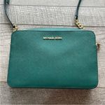 Michael Kors  Turquoise Blue Jet Set Travel Crossbody Bag. Photo 2