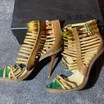 L.A.M.B. By Gwen Stefani Women’s Brook Strappy Peep Toe Sandal Heels ( 7.5 ) Photo 1