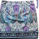 | Talbots Petites Women's paisley pencil skirt Photo 1