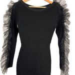 RONNY KOBO Yasmin Tulle Jacquard Mini Dress Photo 2