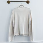 Djerf Avenue  Cream Button Cardigan Large Photo 4