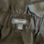 Madewell Women's Shorts Black Paper Bag Elastic High Waist 32" Belt Size 12 Photo 2