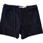 Croft & Barrow  Women’s Shorts XL linen Blend Navy Blue Photo 0