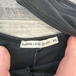 Marine layer  Lux Rib Jumpsuit Washed Black, Wide Leg, Sleeveless S29 Photo 1