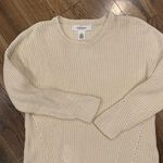 Workshop Republic Clothing Womans Creme Knit Sweater Size Medium Photo 5