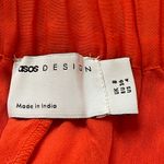 ASOS Vibrant Orange Halter Mini Dress Photo 6