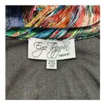 Ego Trippin’ Floral Velvet Maxi Dress Vintage Retro Vibrant XS Red Photo 2