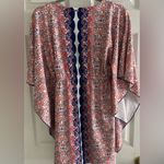 Cabana Life Pink and Blue Swim Coverup Size M Photo 1