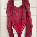 Free People NWOT Brunch Date Bodysuit Photo 8