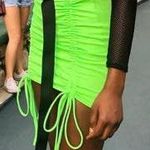 Pretty Little Thing Neon Green BodyCon Skirt Photo 0