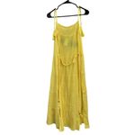 Melissa Odabash Womens Medium Fru Lemon Yellow Swim Beach Dress Tiny Flaw Photo 1