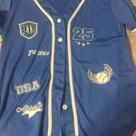 Light blue baseball shirt Size L Photo 0