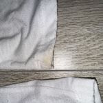 Society White Long Sleeve Shirt with Neon Yellow Graphic top Photo 2