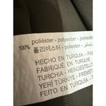 ZARA Women's Olive Green Silk Satin Sleeveless Cowl Neck Midi Slip Dress Size XS Photo 3