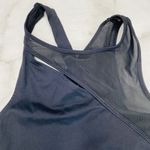 Gaiam  x Jessica Biel Melrose Mesh Trimmed Bodysuit Black Size S New Photo 3