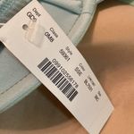 J.Crew  Lace up Side tie Lowrider Bikini blue with halter top 36C M bottom NEW Photo 3