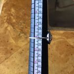 Natural Green Diamond Accent Sterling Silver Ring Size 8 Photo 1