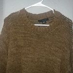 Social Standard Sanctuary Brown Chenille Knit Sweater | Boxy Cropped Popcorn Pul Photo 2