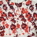 Lucky Brand NWT  Half Button Floral Long Sleeve Tunic Top Women's Size Medium Photo 7