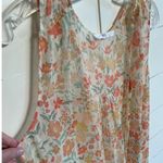 Jack by BB Dakota Jack Women‎ Long Sheer Floral Cardigan Medium Polyester/Crochet Lace Beach Cover Photo 4