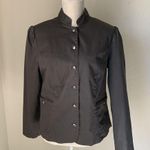 Attention Lightweight Dark Gray Button Down Jacket Photo 5