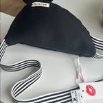 Wildfox Black Crossbody with Striped Strap Photo 2