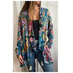 Johnny Was Lapham Ryder Reversible Coat Size Small Photo 15