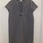 J.Crew  women’s size small striped mini midi career work boho classy dress Photo 0