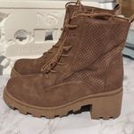 Sugar Fabians Brown Heeled Boots Size 8 | Trendy Fall Fashion Essential Photo 13