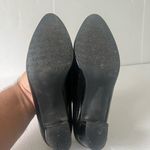 Soft‎ Style Women DEANNA Pumps Shoes Leather Dark Pewter Crosshatch 7.5 WIDE $ Black Photo 5