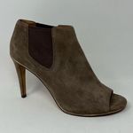 Coach  Adriana Peep Toe Suede Heel Size 8 B Photo 1