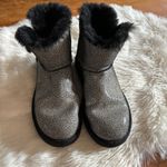 UGG Black Sparkly Bling Sting Winter  Boots Photo 1
