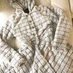 White Faux Fur Coat Photo 0