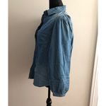 American Eagle Women's Denim Long Sleeve Button Photo 7