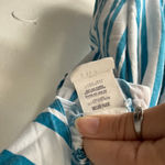 Vintage 70s Buffy’s Choice Striped Cotton‎ Jumpsuit Sz L Tie Back Pockets USA White Size L Photo 6