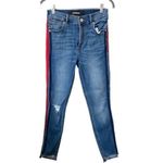 EXPRESS  High‎ Rise Ankle Jegging with Side Stripe Photo 1