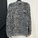 Vintage Street Scenes Acrylic Button Up Popcorn Cardigan Sweater Size L Black Size L Photo 4