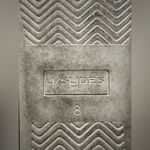 JSlides J/Slides Rose Gold Leather Slip On Sneaker Size 8 Woven Slide On Shoe Metallic Photo 7