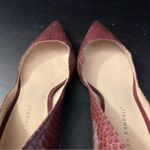 Loeffler Randall Brown Red Snakeskin Pointed Toe 3 Inch Heels Women’s Size 9.5 Photo 5