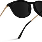 Round Sunglasses | Polarized UV Protection | Pink Mirror Sunglasses for Women | Retro Designer Style Photo 1