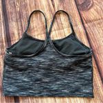 Women’s Offline by Aerie The Hugger Bra Medium Heathered Black and Grey Gray Photo 3
