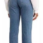 Levi's LEVI’S Premium Wedgie Button Fly Straight Cropped Ankle Jeans ~Medium Wash Sz 25 Photo 1