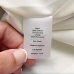 Talbots Blue Ivory Floral Sprint Sleeveless Fit Flare Dress NWT 8 Pleats Pockets Photo 7