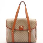 CELINE Vintage Coated Canvas Shoulder Bag Photo 0