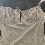 Elegant White Eyelet Women's One Piece Swimsuit Size 00 Photo 1