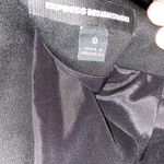 EXPRESS Design Studio Classic Black Career pencil skirt belted waist Size 0 Photo 2